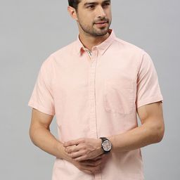Thomas Scott Classic Slim Fit Opaque Cotton Casual Shirt-image-87