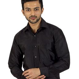 Khoday Williams Classic Formal Silk Shirt-image-83
