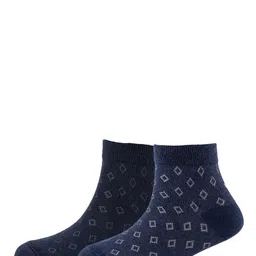 Cotstyle Men Pack Of 2 Patterned Cotton Ankle Length Socks-image-43