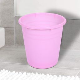 Kuber Industries Pink Portable Garbage Basket 7 L-36