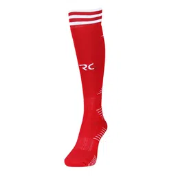 RC. ROYAL CLASS Men Red Patterned Football Knee-Length Socks-12
