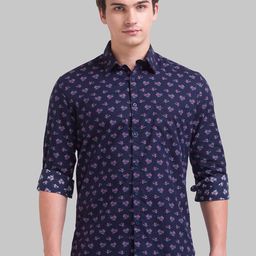 Parx Men Slim Fit Printed Cotton Casual Shirt-picture-18