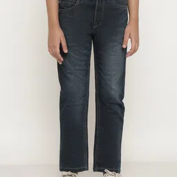 Octave Boys Regular Fit Light Fade Cotton Stretchable Jeans-image-36