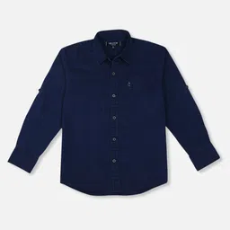 Gini and Jony Boys Opaque Denim Casual Shirt-image-38