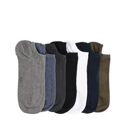 One8 Men Pack Of 4 Patterned Shoe Liner Socks-3