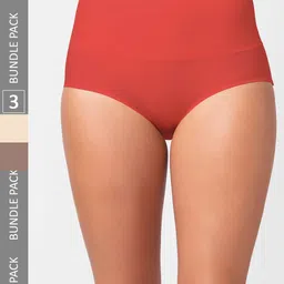 FashionRack Women Pack Of 3 Assorted Hipster Briefs-picture-38