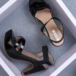 ELLE Black Flatform Pumps-image-56
