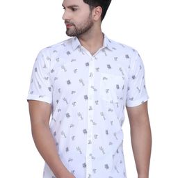 HANUMNTRA Spread Collar Comfort Abstract Printed Casual Shirt-image-84