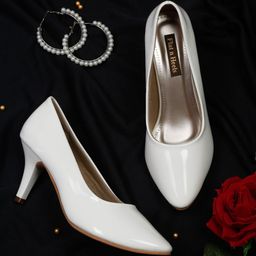 Flat n Heels Pointed Toe Slim Heels Pumps-17