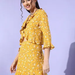 Sera Printed A-Line Mini Skirt-image-33