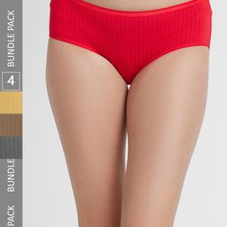 FashionRack Women Pack Of 4 Cotton Hipster Briefs 6048 _RBrDGLY-image-86