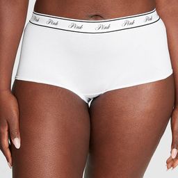 Victoria's Secret PINK Logo Low Rise Boyshort Brief-image-84