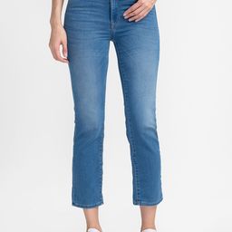 SPYKAR Women Blue Straight Fit Light Fade Jeans-image-8