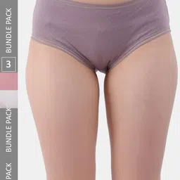 Amour Secret Women Pack Of 3 Anti-Bacterial Hipster Briefs-image-39