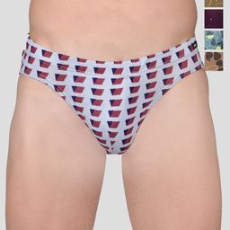 FRENCHIE Pack Of 5 Assorted Printed Pure Cotton Briefs FR-MI-BF-DSGNR-10P-95-PO5-picture-15
