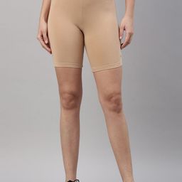 TWIN BIRDS Women Slim Fit Pure Cotton Sports Shorts-image-73