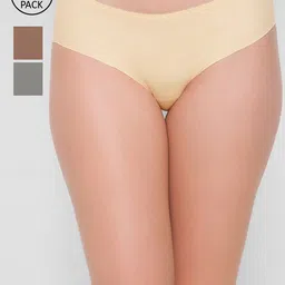 FashionRack Women Pack of 3 Assorted Hipster Briefs-picture-25