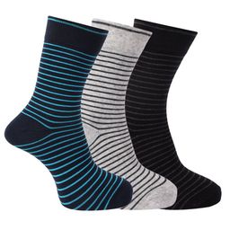Dollar Socks Men Pack of 3 Assorted Cotton Full-Length Socks-14