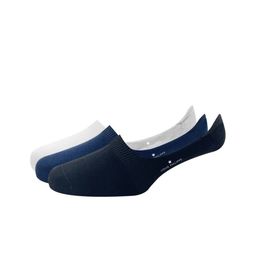 Louis Philippe Men Pack of 3 White Solid Shoe Liners-13