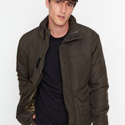 Trendyol Men Khaki Bomber Jacket-50