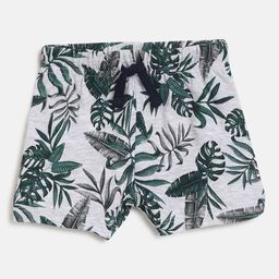 Chicco Boys Floral Printed Mid-Rise Shorts-image-54
