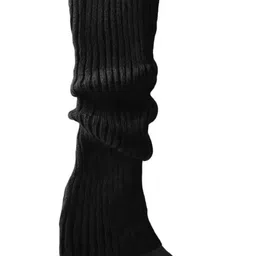 TIPY TIPY TAP Girls Striped Acrylic Knee Length Leg-Warmer Socks-17