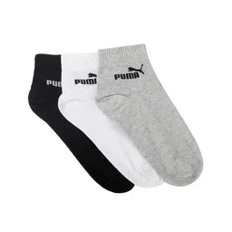 Puma Pack Of 3 Patterned Ankle Length Socks-58