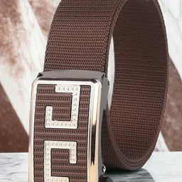 ZORO Men Textured Canvas Belt-picture-2