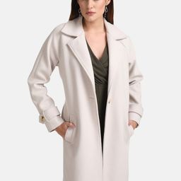 Kazo Women Longline Overcoat With Elasticated Back-image-70