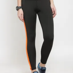 Boston Club Women Black Solid Tights-image-68