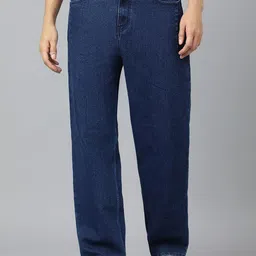 Kotty Men Blue Jean Fit Low-Rise Stretchable Jeans-image-6