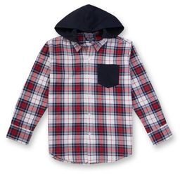 Gini and Jony Boys Tartan Checks Checked Cotton Casual Shirt-picture-12