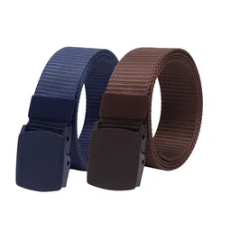 ZORO Men Set Of 2 Textured Interlock Wide Belt-picture-30