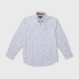Gini and Jony Boys Conversational Printed Cotton Casual Shirt-90