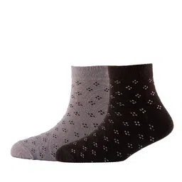 Cotstyle Men Pack Of 2 Patterned Cotton Ankle Length Socks-image-88