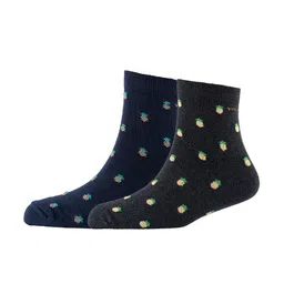 Cotstyle Men Pack Of 2 Patterned Cotton Above Ankle Length Socks-image-63