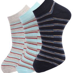 Dollar Socks Men Pack Of 3 Assorted Cotton Ankle-Length Socks-image-75