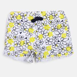 Chicco Girls Floral Printed Mid-Rise Shorts-image-96