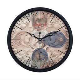 RANDOM Grey & Cream-Coloured Printed Analogue  Contemporary Wall Clock-10