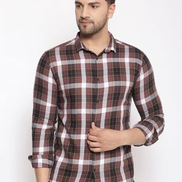 SHOWOFF Comfort Opaque Checked Casual Shirt-picture-48