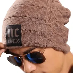 Alexvyan Self Design Acrylic Beanie-41