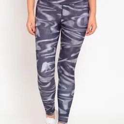 Boston Club Women Grey & White Printed Tights-picture-16
