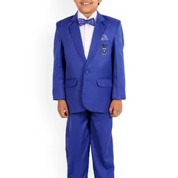 BAESD Boys Single-Breasted 5-Piece Party Suit-picture-8