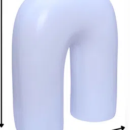 GW CREATIONS White Contemporary Flower Vases-image-45