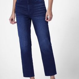 ONLY Women Blue Regular Fit Heavy Fade Jeans-image-83