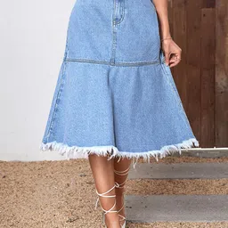 Stylecast X Kotty Midi Flared Skirts-picture-45