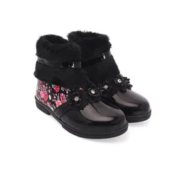 BAESD Girls Printed Round Toe Ankle-Length Boots-image-25