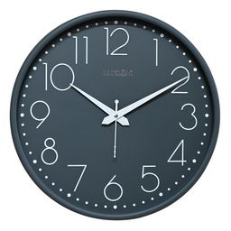 RANDOM Teal & White Analogue Contemporary Wall Clock-40