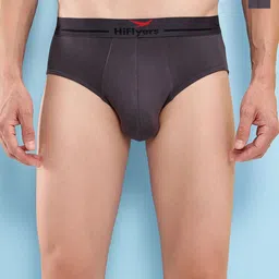 HiFlyers Pack Of 3 Mid-Rise Odor Free Basic Briefs HF602_PO3_GRY_S-picture-31