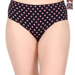 BODYX Pack Of 3 Printed Mid-Rise Basic Briefs - BX515-MULTI-3PCS-S-picture-1
